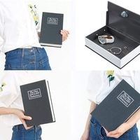 Сейф, Книга, Метал, Кутия, Сейф, Ключ 24см