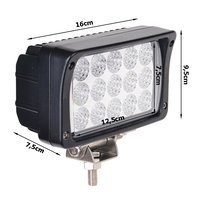 Работна лампа 15 led халоген панел 45w 12v 24v