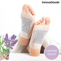 Детоксикиращи Лепенки за Крака Lavender InnovaGoods 10 броя