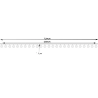 Girlanda solarna 7m 2V IP44 Gardlov 23865