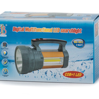 Фенерче szperacz power bank solar led xm-l l2 cob
