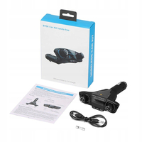 Fm предавател bluetooth usb 5.0 многофункционален 8 в 1