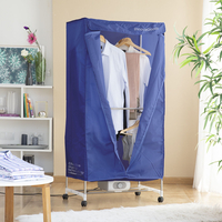 Преносим Електрически Сушилник за Дрехи с 2 Височини Dupledry Blue InnovaGoods 1200 W