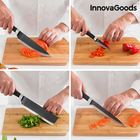 Комплект Ножове Black Shark Swiss Q Namiutsu InnovaGoods (4 Части)