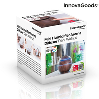 Мини Овлажнител Ароматизатор Dark Walnut InnovaGoods