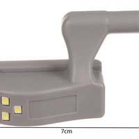 3 LED лампа за шкаф на панти