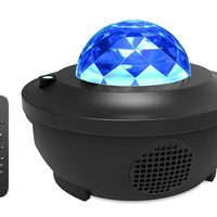 Звезден проектор led нощна лампа rgb + дистанционно управление