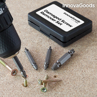 Комплект за Премахване на Повредени Винтове InnovaGoods (Опаковка от 4)