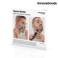 Шаблон за Оформяне на Брада Hipster Barber InnovaGoods