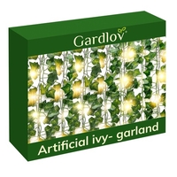 Изкуствен бръшлян + LED Gardlov 24538
