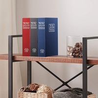 Сейф, Книга, Метал, Кутия, Сейф, Ключ 24см