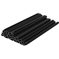 Лента за ограда 19cmx35m 630g/m2 - Черна
