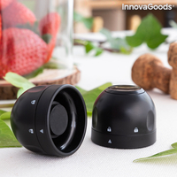 Комплект Тапи за Шампанско Fizzave InnovaGoods Опаковка от 2 единици