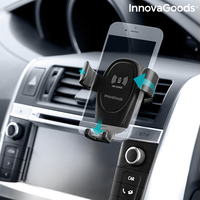 Поставка за Мобилен Телефон с Безжично Зарядно за Кола Wolder InnovaGoods