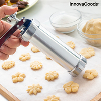 Машина за Приготвяне на Бисквити и Сладкарски Ръкав 2 в 1 Prekies InnovaGoods