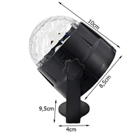 Диско проектор диско топка rgb led прожектор