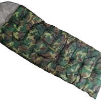 Спален чувал Mummy Camo, туристическа завивка, топла качулка