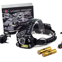 Челник Bailong 5x led + cob cree xm-l t6