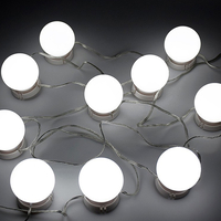 LED осветители за огледало, комплект гримове, 10 бр