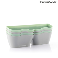 Лепящи се Поставки за Обувки Shohold InnovaGoods Опаковка от 4 единици