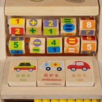 Дървена игра камион  7в1 Kruzzel 22652