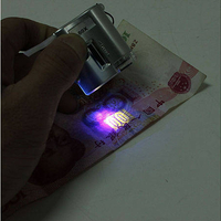 Бижутерски микроскоп 60x led uv професионален