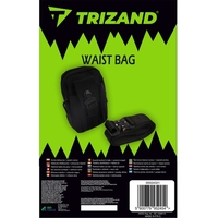 Тактическа чанта за кръст + колан черен Trizand 24321
