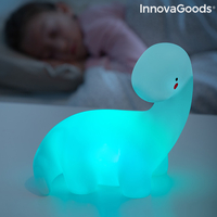 Многоцветна LED ЛампаДинозавър Lightosaurus InnovaGoods