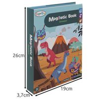 Магнитен пъзел - динозаври 24730