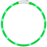 LED светещ нашийник за кучета и котки, USB регулиране