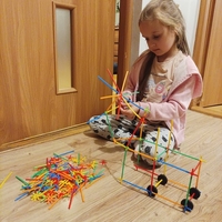 Блокове - сламки - комплект 238 бр. 22416