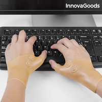 Защитни Стягащи Ленти за Китка с Магнитни Точки InnovaGoods (Опаковка от 2)