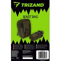 Тактическа чанта за кръст + зелен колан Trizand 24322