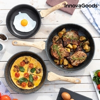 Тиган Premium Гранитен Ефект InnovaGoods (20 см)
