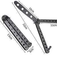 Butterfly knife training тъпа пеперуда