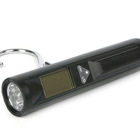 Електронна везна за риболов lcd 40кг led фенер