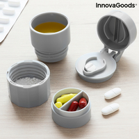 Кутия за Хапчета с Резачка и Раздробител 5 в 1 Fivlok InnovaGoods
