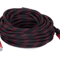 Кабел HDMI 1.4 4k 3D UHD 10м меден 48 бита