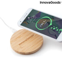 Безжично бамбуково зарядно устройство InnovaGoods