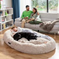Антистресово легло за домашни любимци и хора Cloft InnovaGoods XXL Beige