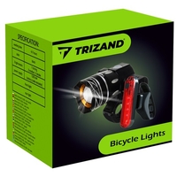 LED фар за велосипед с брояч 23680