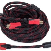 Кабел HDMI 1.4 4k 3D UHD 10м меден 48 бита