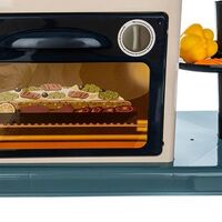 Кухня за играчки 72см синя + двойка