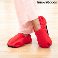 Домашни Чехли, Затоплящи се в Микровълнова Печка InnovaGoods Червен