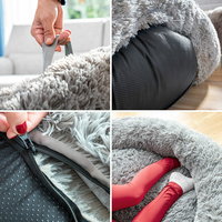 Антистресово легло за домашни любимци и хора Cloft InnovaGoods XXL Grey
