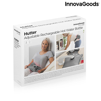 Презареждаща се Регулируема Торба за Топла Вода Hutter InnovaGoods 400W Сив