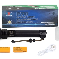 Bailong фенерче военна полиция cree XHP70 мощност