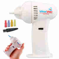 Уред за почистване на ушите восък вакуум ear vacu