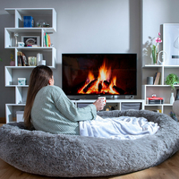Антистресово легло за домашни любимци и хора Cloft InnovaGoods XXL Grey