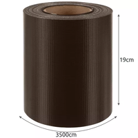 Оградна лента 19cmx35m 450g/m2 кафява 23702
